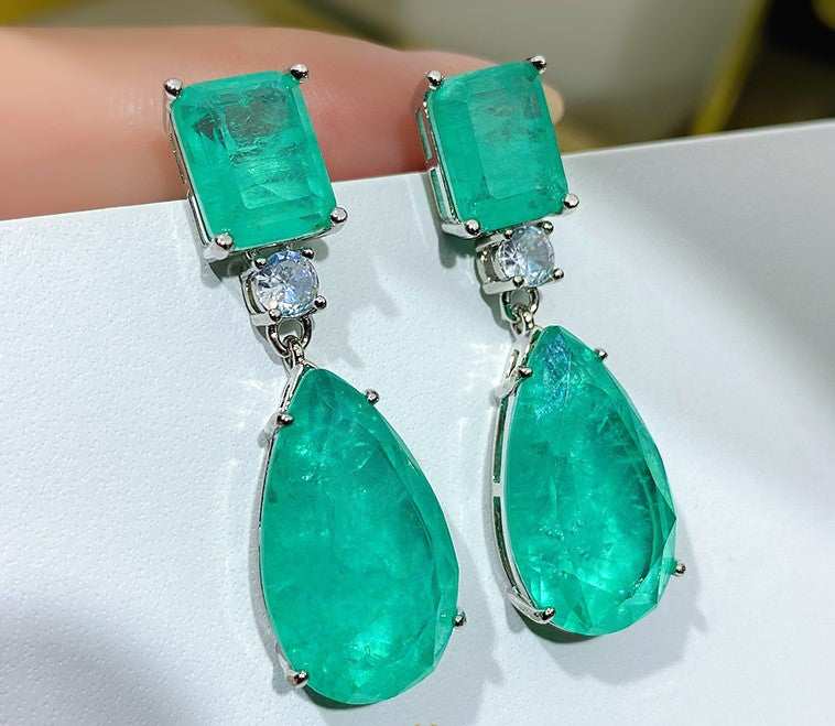 Paraiba Tourmaline Earrings 6.25 Carats GIA Certified | Fine diamond  jewelry, Tourmaline earrings, Buy diamond ring